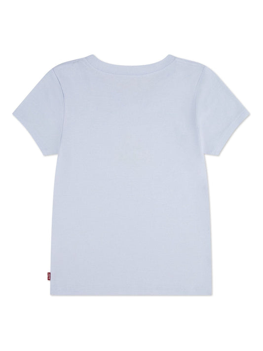 Levi's Blue Daisy Batwing Short Sleeve T-Shirt image 2