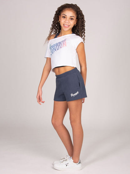Dsiney Kidz - Pineapple White Retro Crop T-Shirt image 4