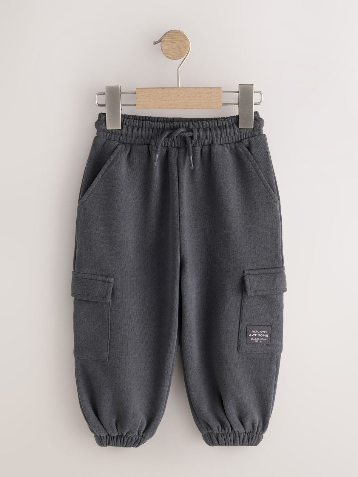 Dsiney Kidz - Charcoal Grey/ Black 3 Pack Soft Touch Jersey Joggers (3mths-7yrs) image 3