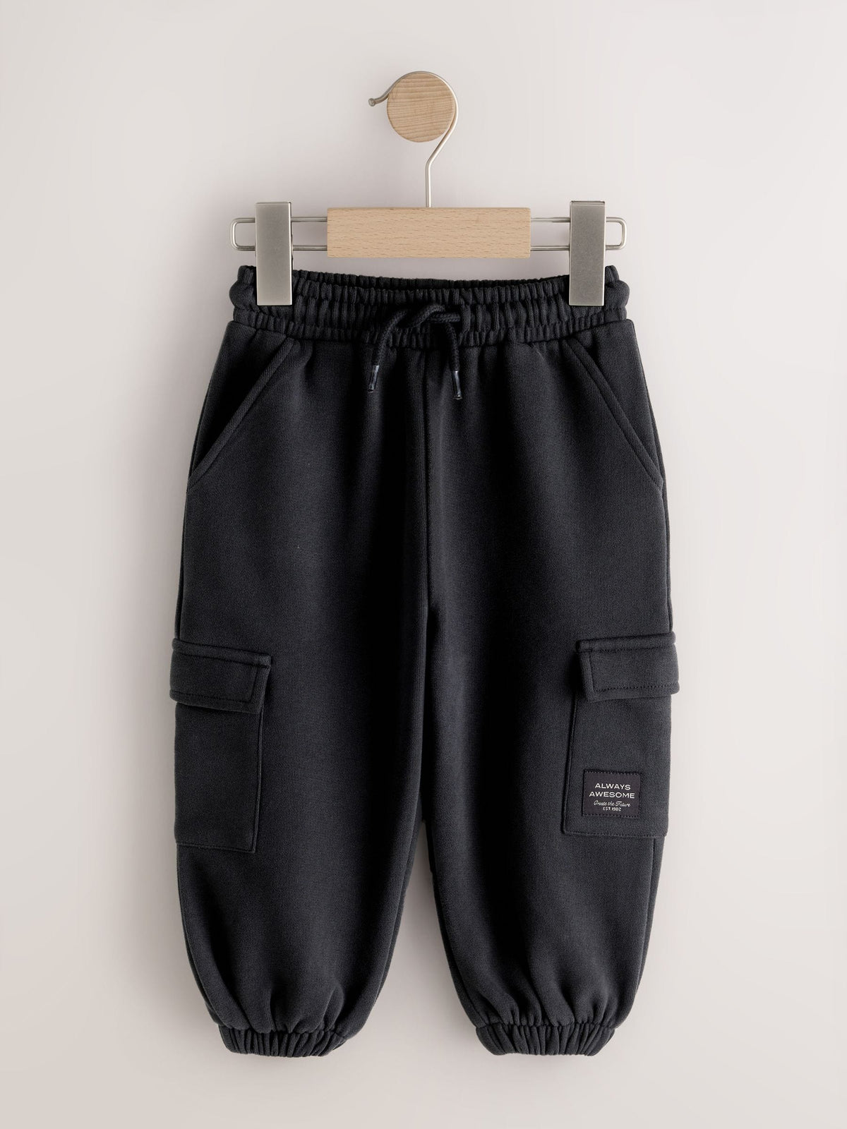 Dsiney Kidz - Charcoal Grey/ Black 3 Pack Soft Touch Jersey Joggers (3mths-7yrs) image 4