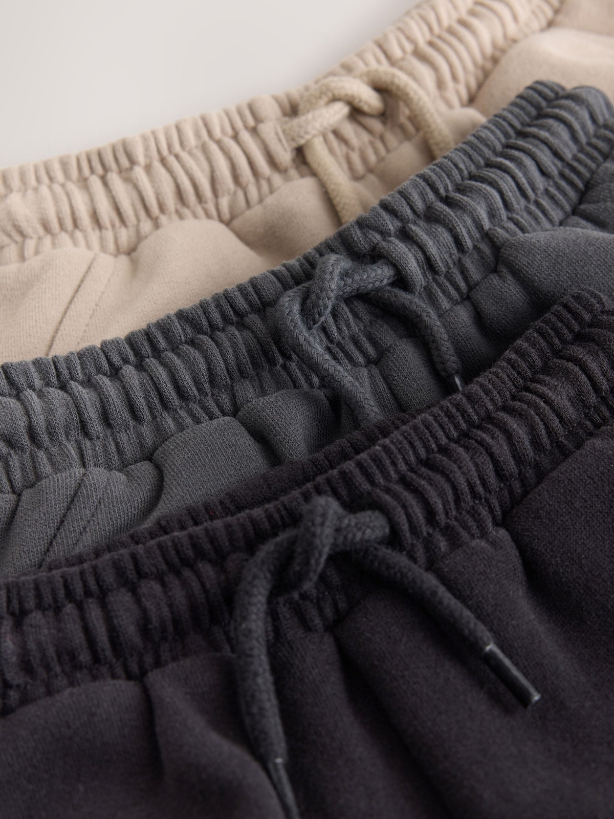 Dsiney Kidz - Charcoal Grey/ Black 3 Pack Soft Touch Jersey Joggers (3mths-7yrs) image 6