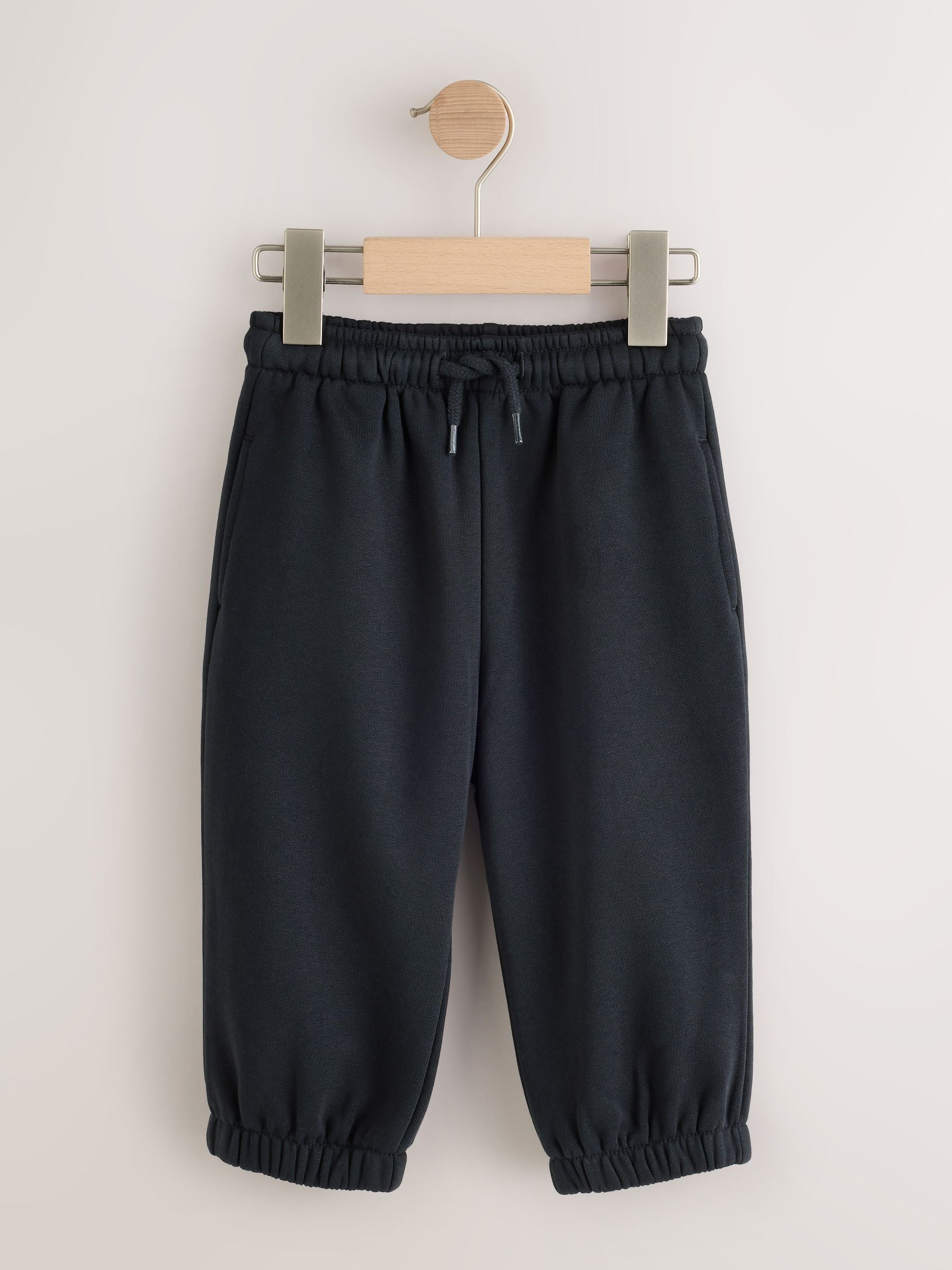 Dsiney Kidz - Grey/Black Wide Cuffed Joggers 3 Pack (3mths-7yrs) image 2