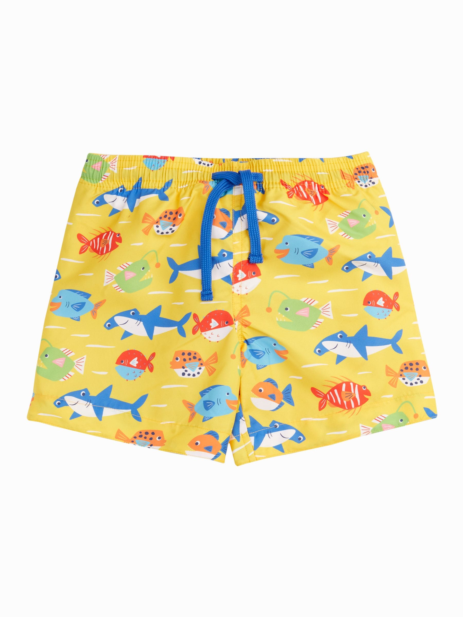Dsiney Kidz - Frugi Yellow Boscastle Board Shorts image 2