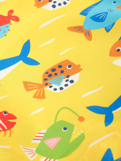 Dsiney Kidz - Frugi Yellow Boscastle Board Shorts image 4