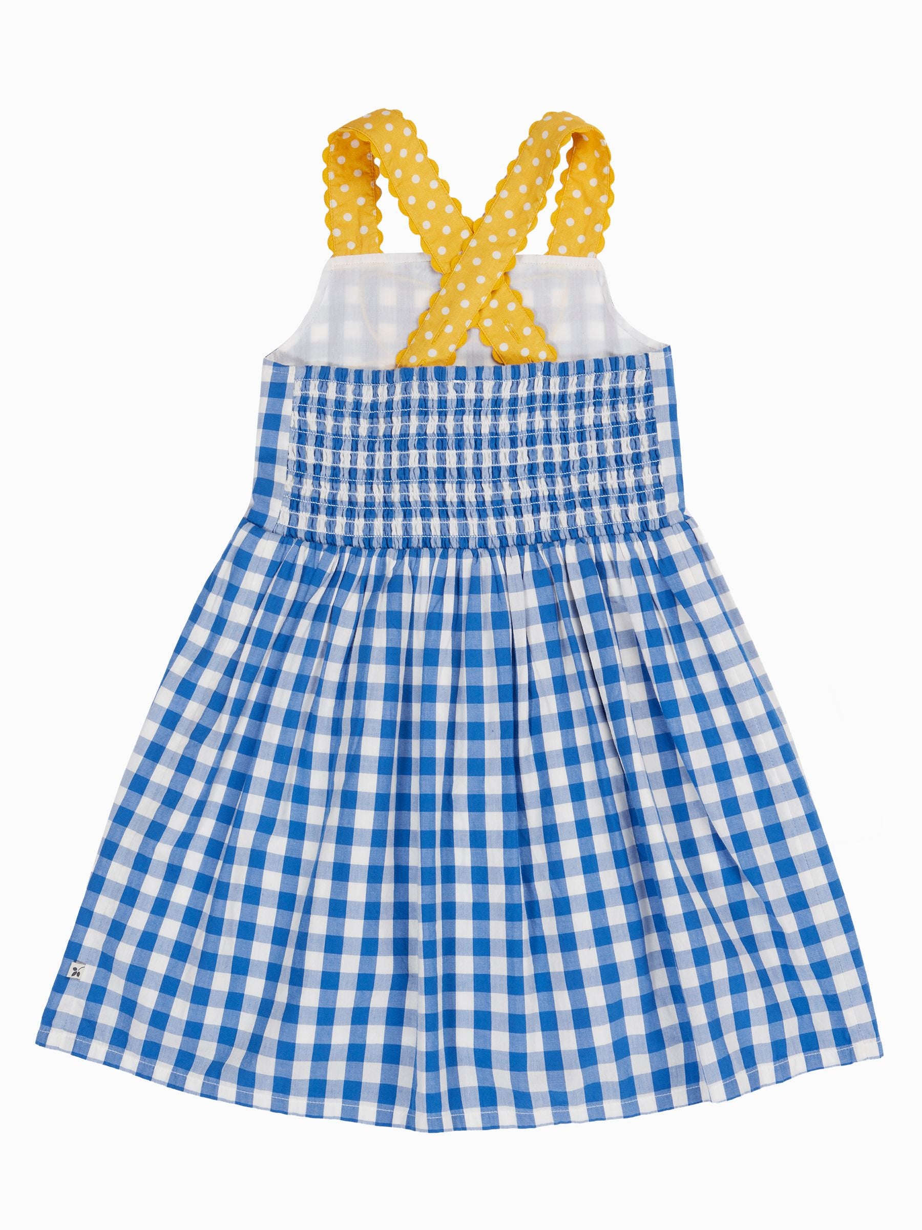 Frugi Blue Allie Daisy Dress image 5