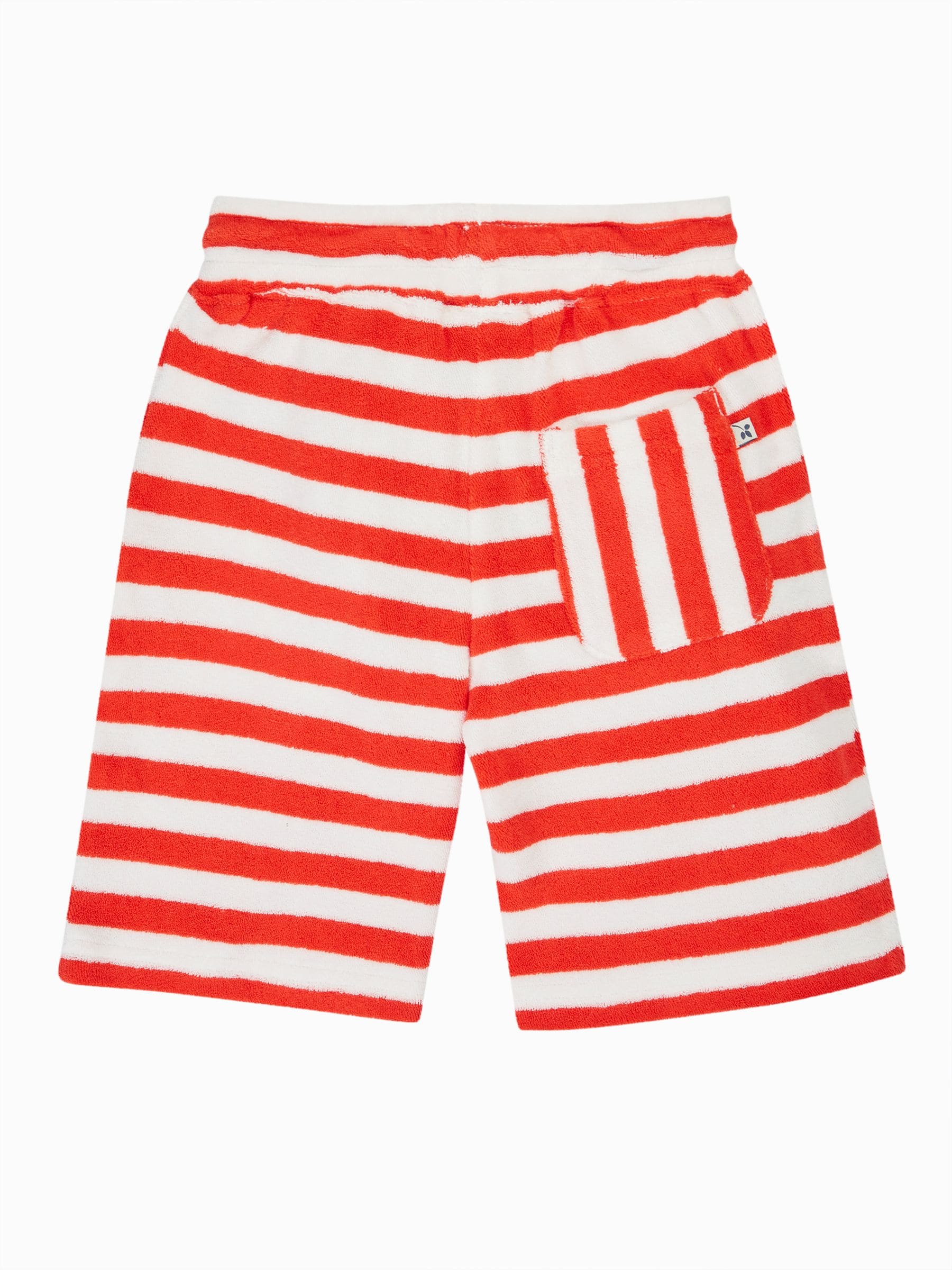 Frugi Red Beach Towelling Shorts image 2