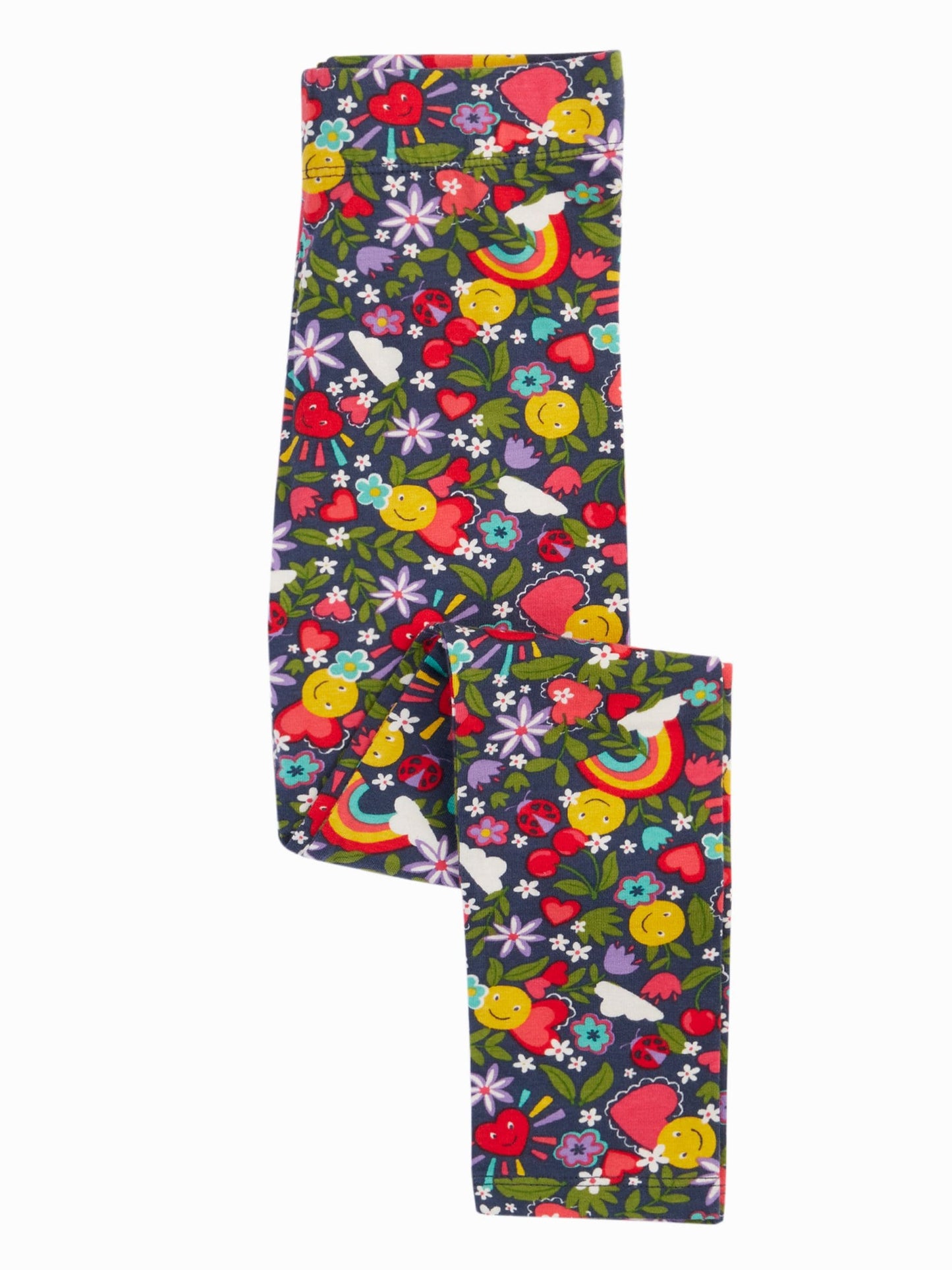 Frugi Blue Leona Leggings image 3