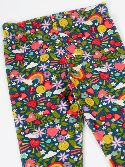 Frugi Blue Leona Leggings image 5