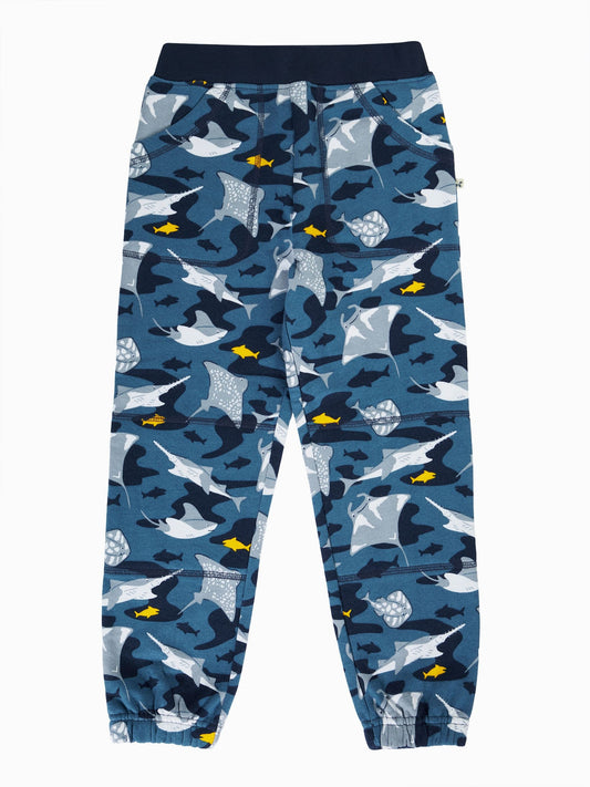 Frugi Blue Malpas Joggers image 1