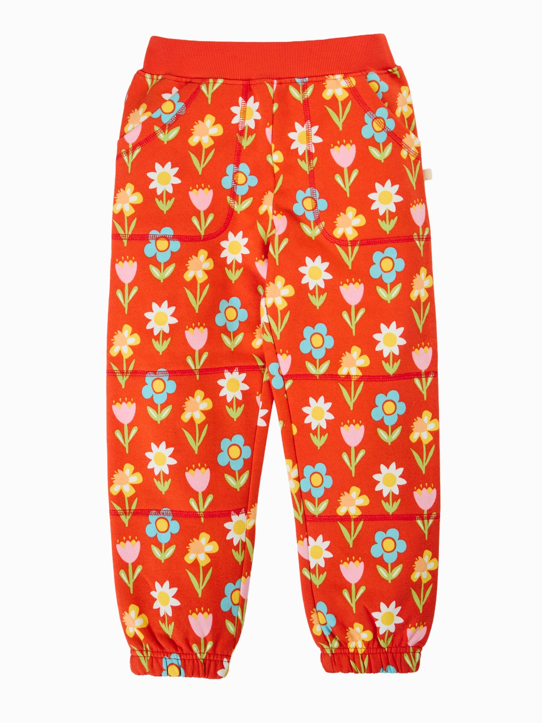 Frugi Red Malpas Joggers image 1
