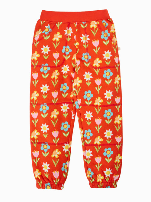 Frugi Red Malpas Joggers image 1