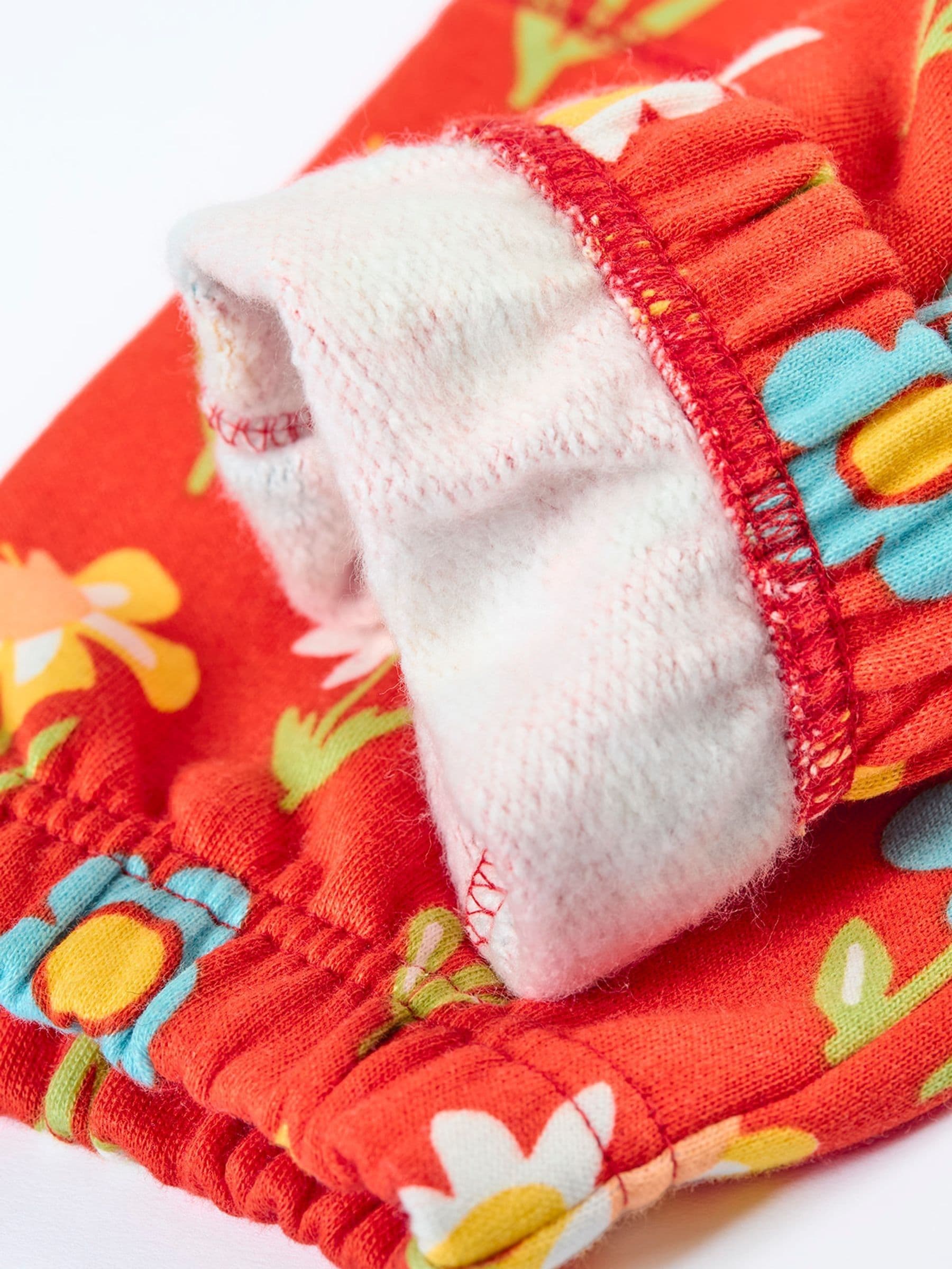 Frugi Red Malpas Joggers image 3