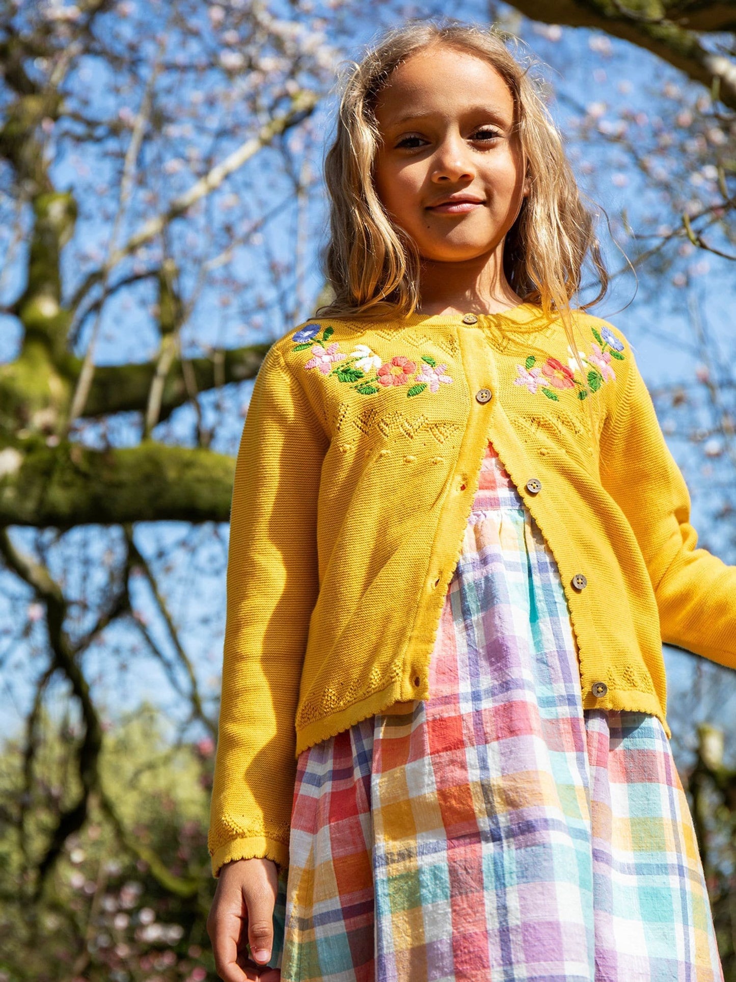 Dsiney Kidz - Frugi Yellow Juniper Cardigan image 1