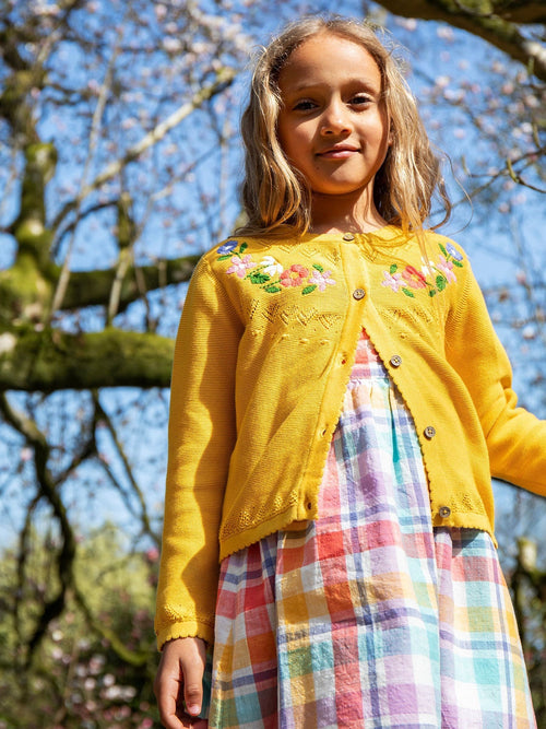 Dsiney Kidz - Frugi Yellow Juniper Cardigan image 1