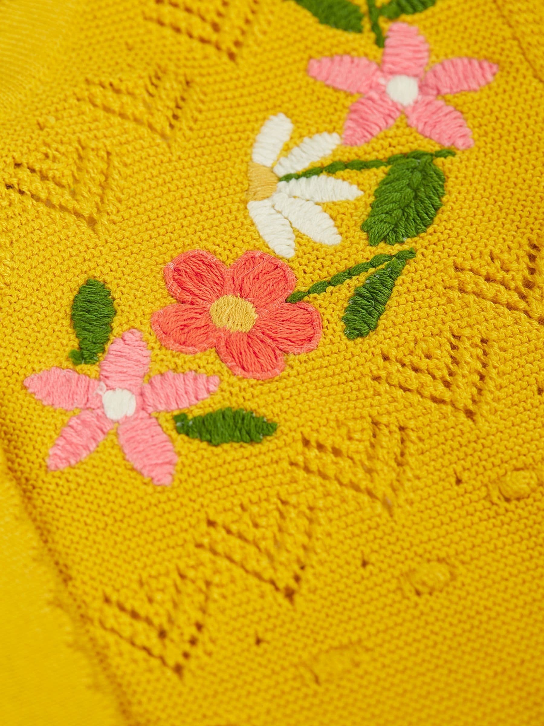 Dsiney Kidz - Frugi Yellow Juniper Cardigan image 4