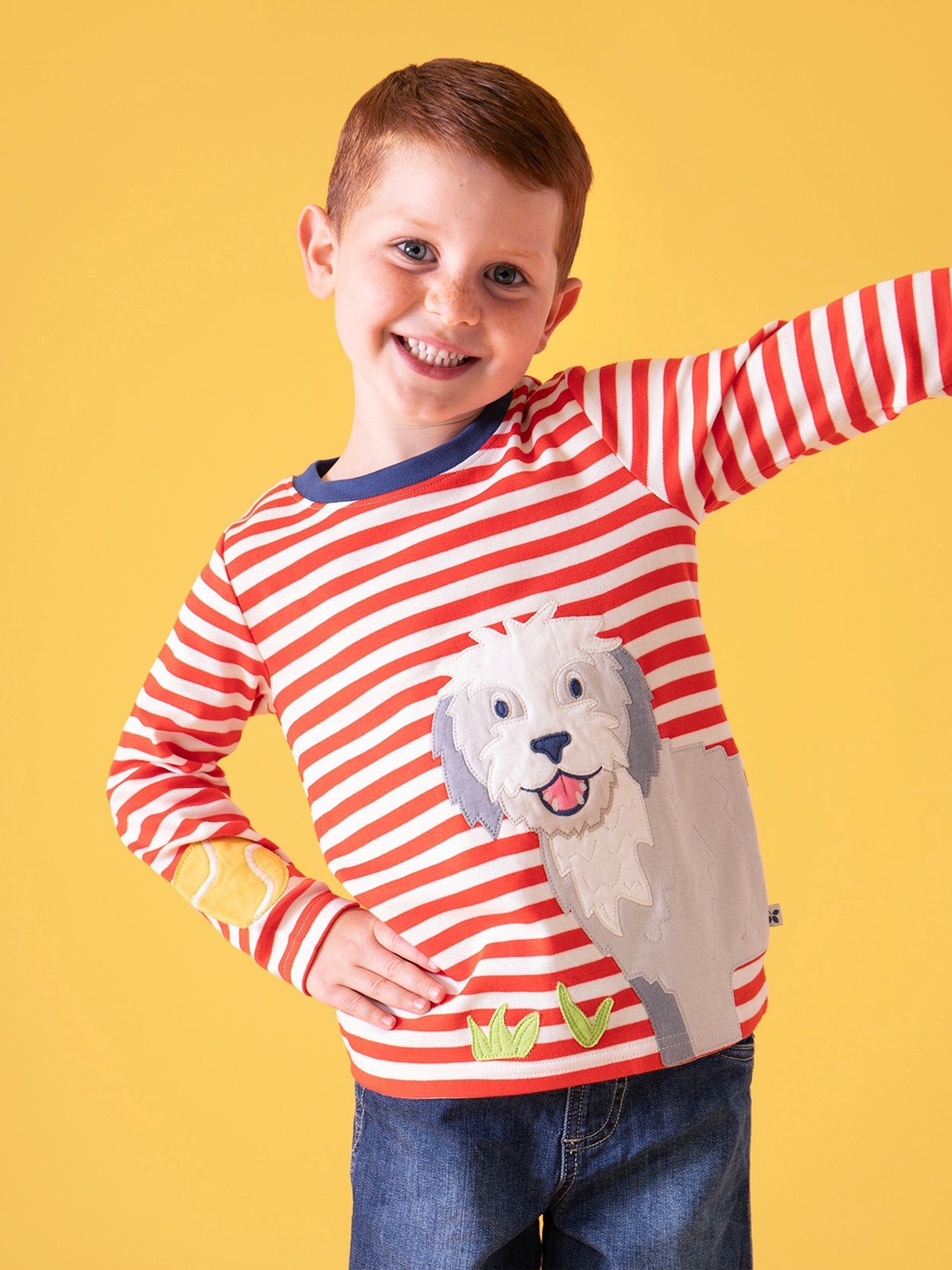 Frugi Red Summit Top image 1