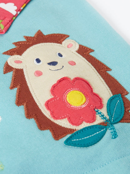 Frugi Blue Pippa Pinafore Dress image 3