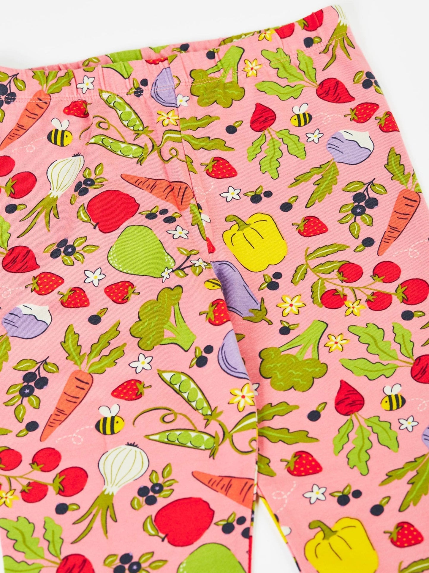 Frugi Pink Libby Printed Leggings image 3