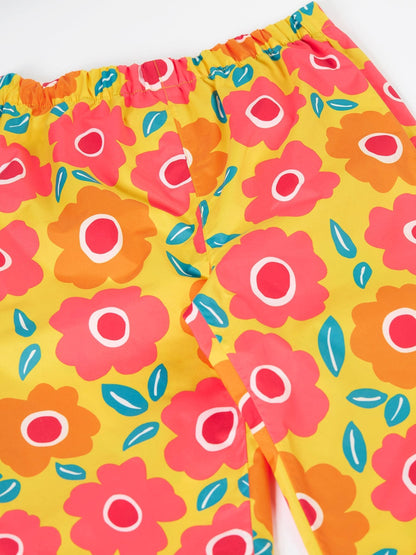 Frugi Yellow Rain Or Shine Trousers image 4