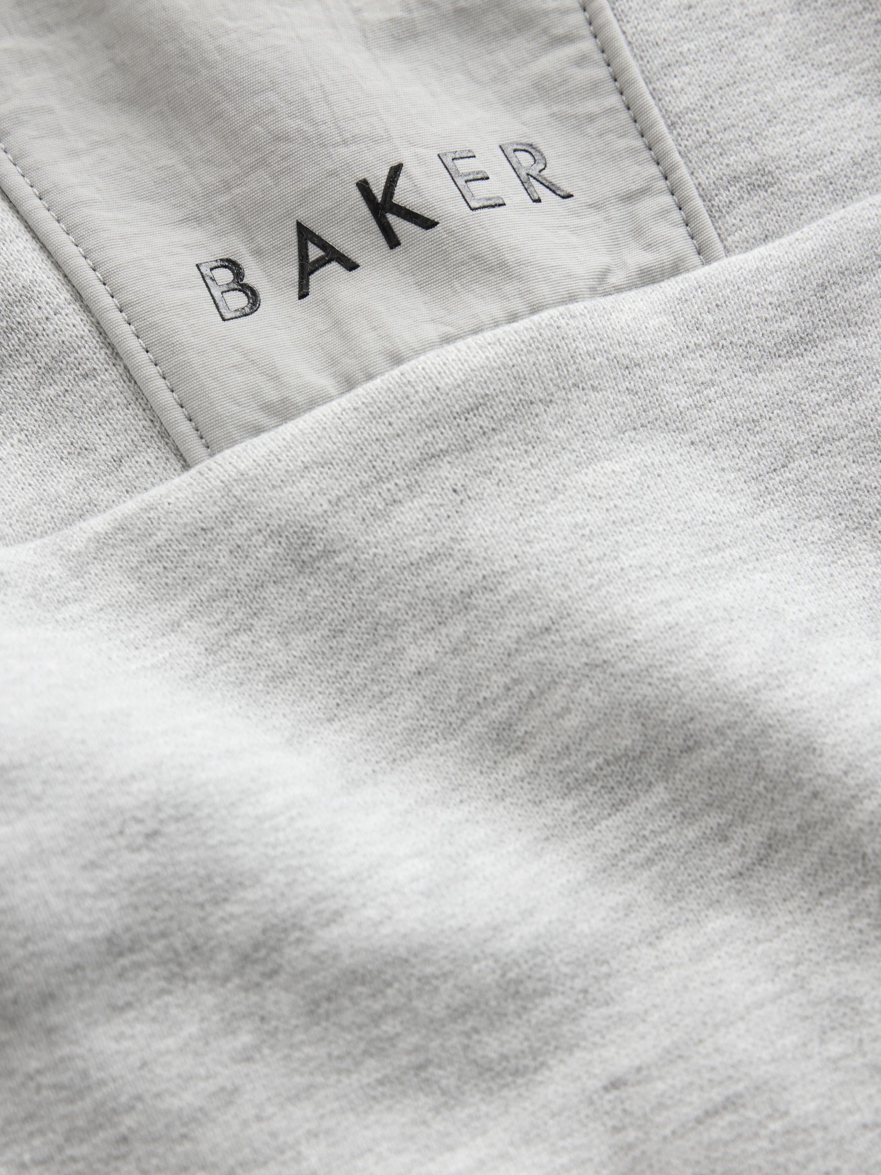 Baker by Ted Baker Grey Hooded Zip Romper image 7