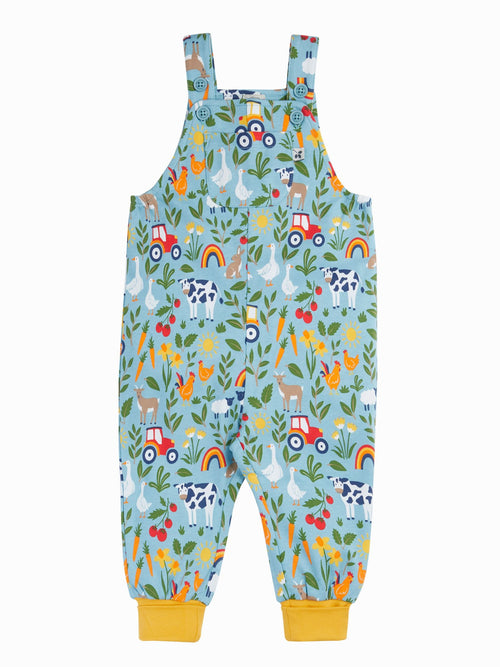Frugi Blue Parsnip Dungaree image 1