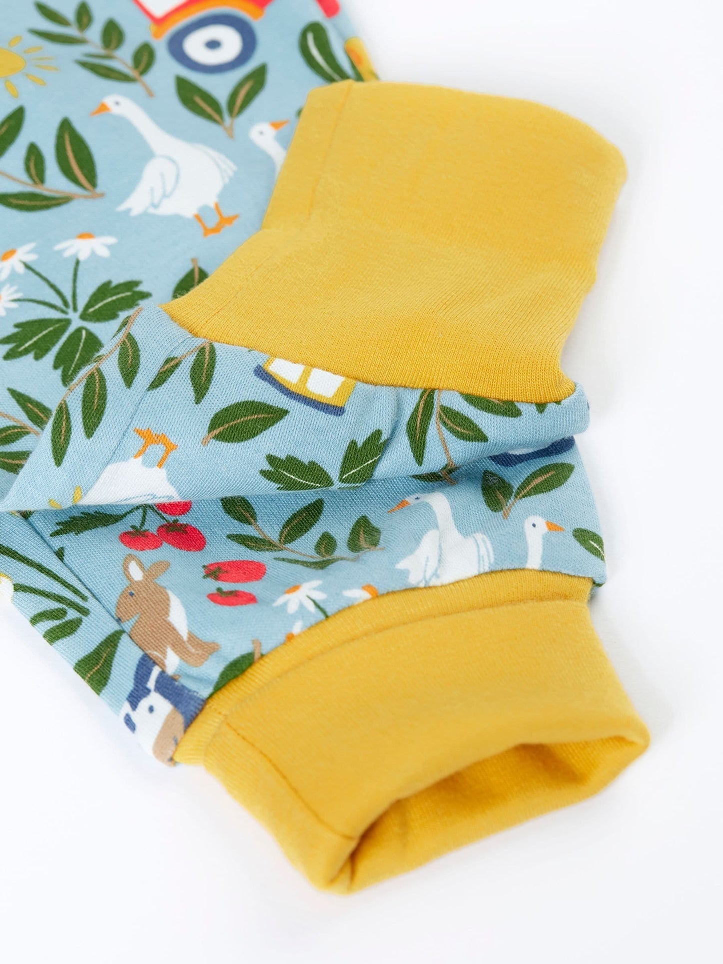 Frugi Blue Parsnip Dungaree image 3