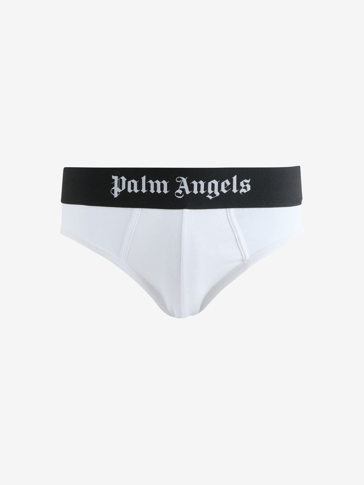 Dsiney Kidz - Palm Angels White Navy Black Cotton Stretch Logo Hipsters 3 Pack image 2
