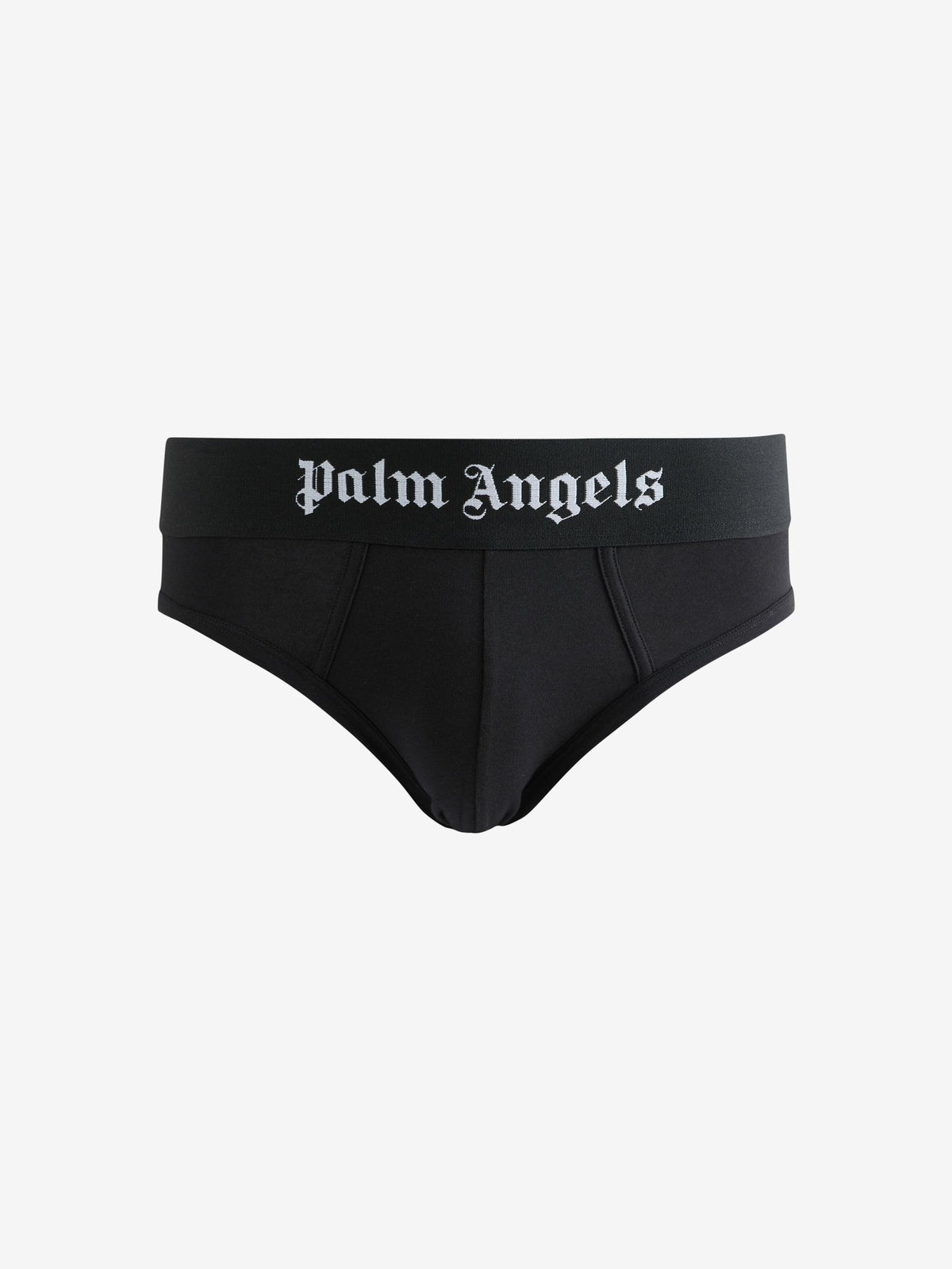 Dsiney Kidz - Palm Angels White Navy Black Cotton Stretch Logo Hipsters 3 Pack image 3