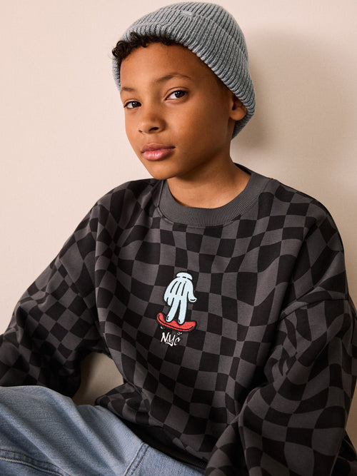 Dsiney Kidz - Grey Knitted Beanie Hat (1-16yrs) image 1