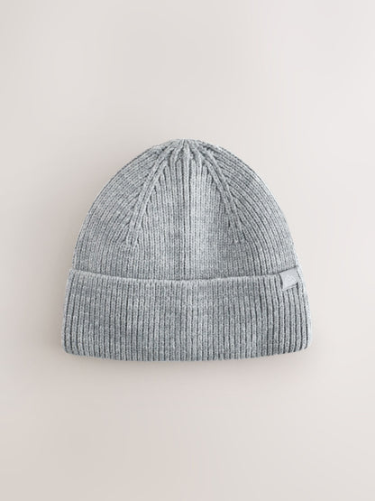 Dsiney Kidz - Grey Knitted Beanie Hat (1-16yrs) image 3