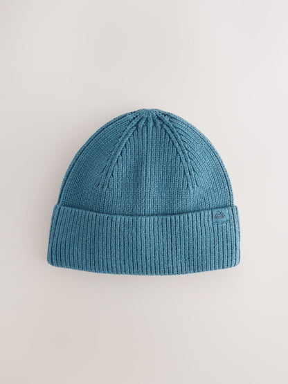 Teal Blue Knitted Beanie Hat (1-16yrs) - image 1