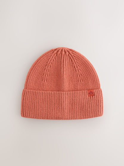 Pumpkin Orange Knitted Beanie Hat (1-16yrs) - image 4