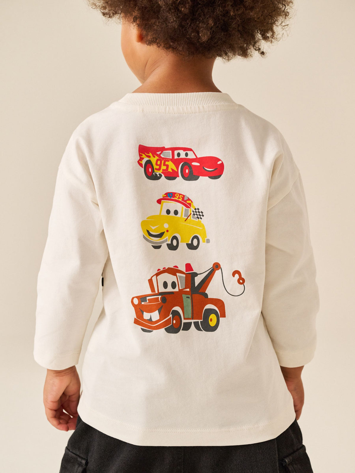 Ecru Cars Long Sleeve T-Shirt (9mths-8yrs) - image 3