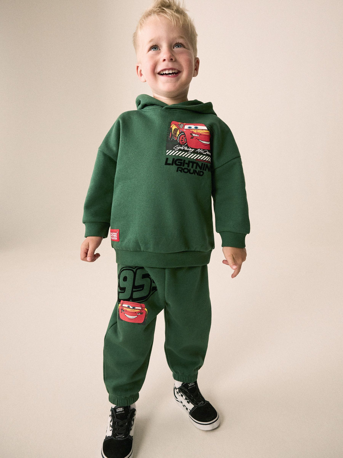 Green Cars Hoodie and Joggers Set (6mths-8yrs) - image 1