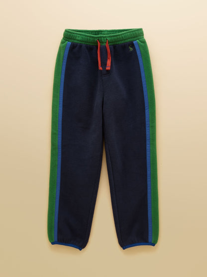 Dsiney Kidz - Joules Boys' Breeze Navy Polar Fleece Joggers image 1