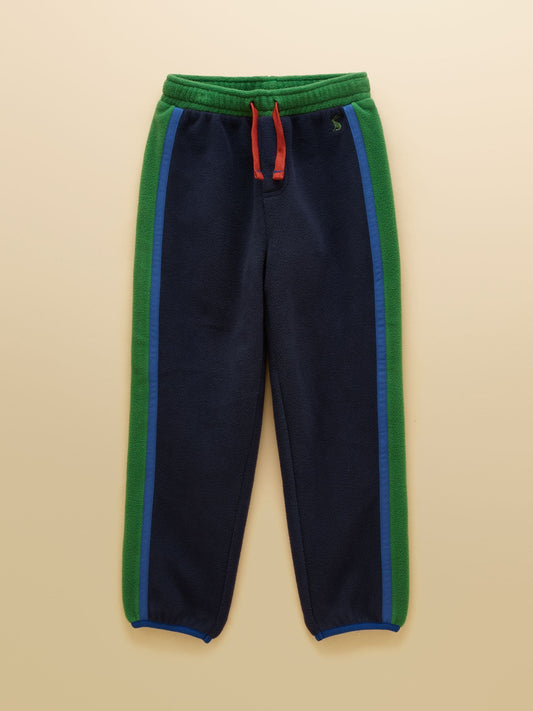 Dsiney Kidz - Joules Boys' Breeze Navy Polar Fleece Joggers image 1