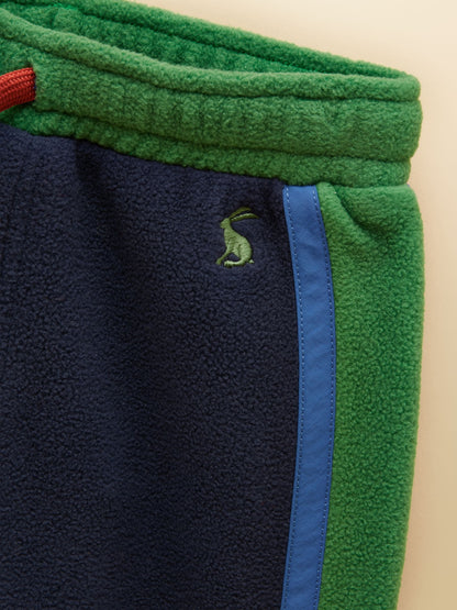 Dsiney Kidz - Joules Boys' Breeze Navy Polar Fleece Joggers image 3