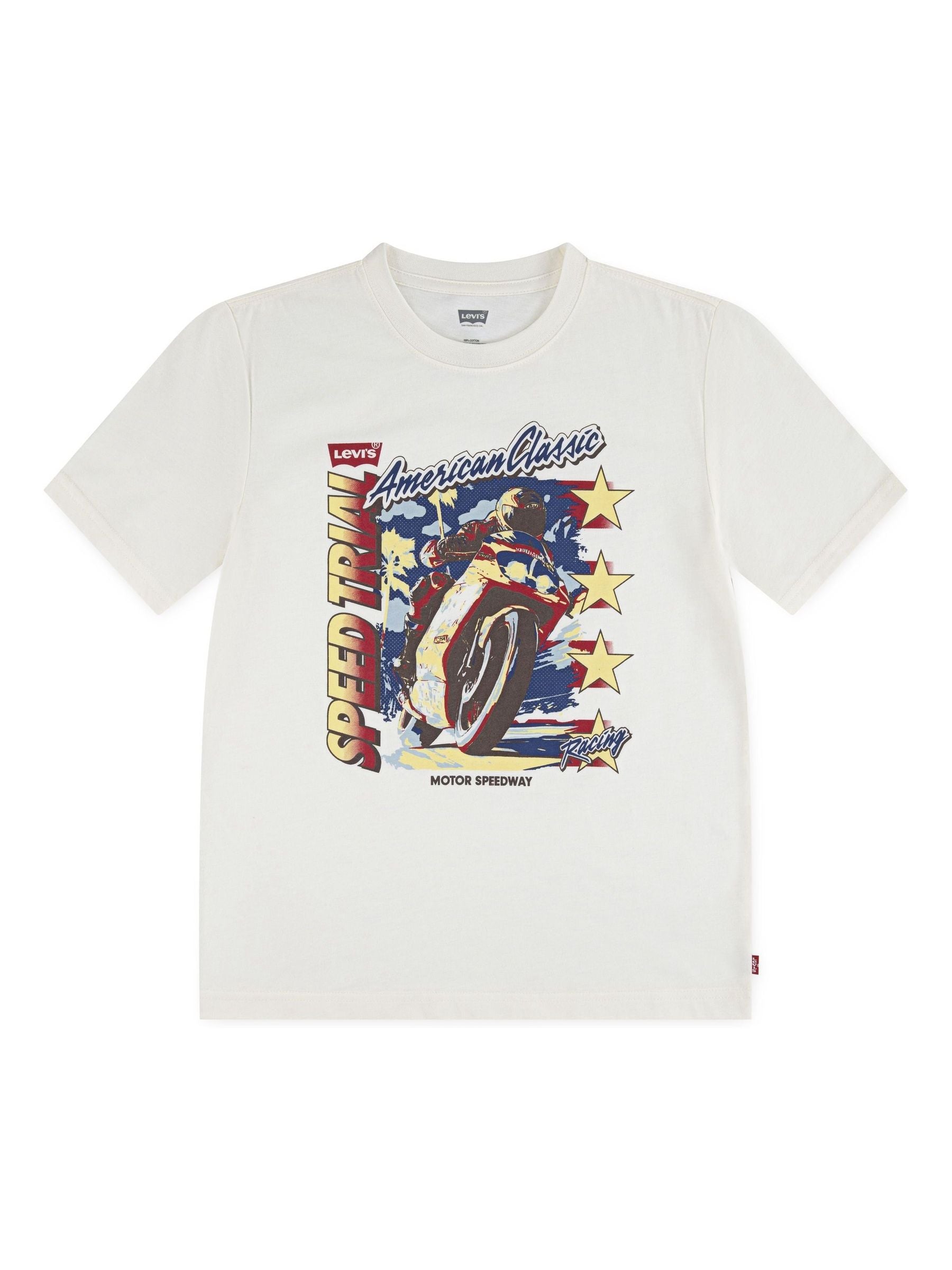 Dsiney Kidz - Levi's® Cream Speed Trial Short Sleeve T-Shirt image 4