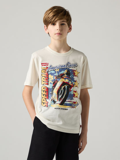 Dsiney Kidz - Levi's® Cream Speed Trial Short Sleeve T-Shirt image 1