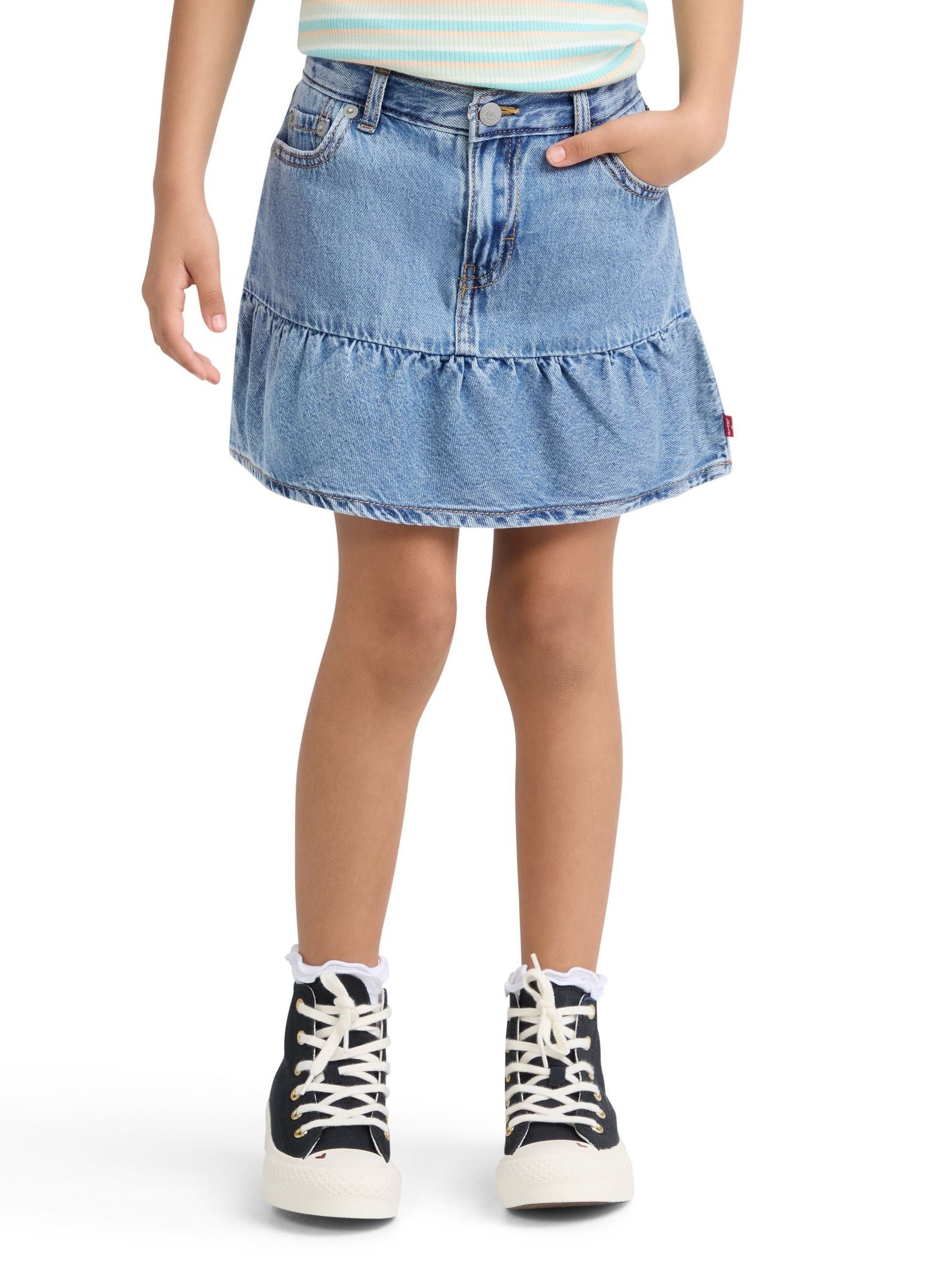 Dsiney Kidz - Levi's Blue Denim Flounce Skort image 1