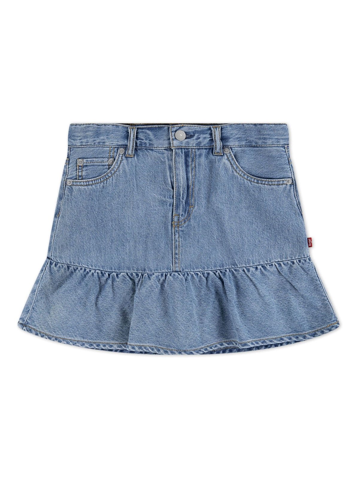 Dsiney Kidz - Levi's Blue Denim Flounce Skort image 4