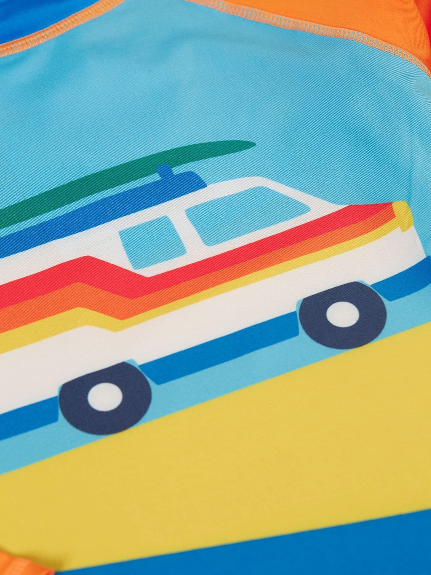 Frugi Blue Sunsafe Rash Vest image 4