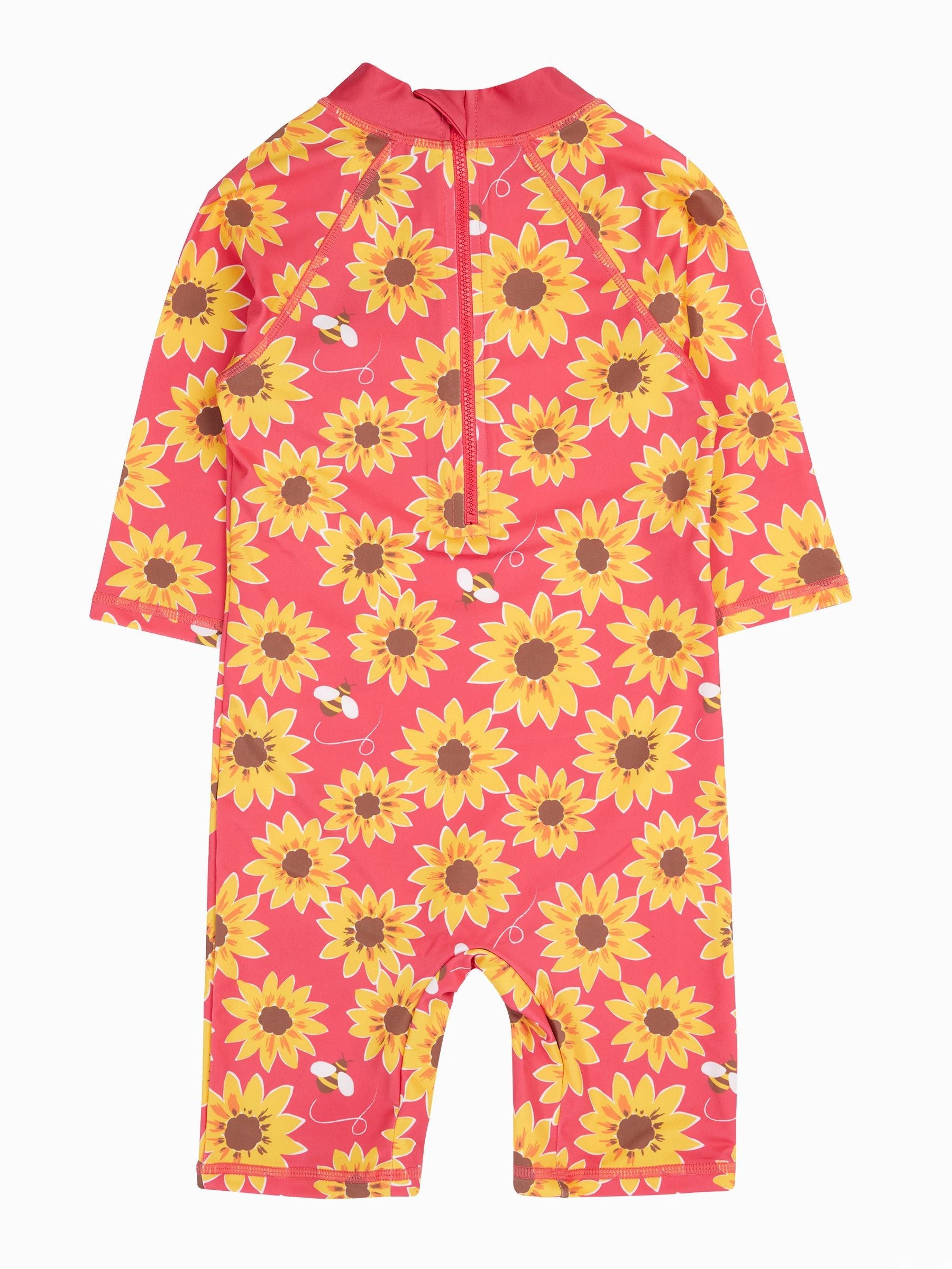 Frugi Pink Little Sunsafe Suit image 2
