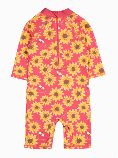 Frugi Pink Little Sunsafe Suit image 2