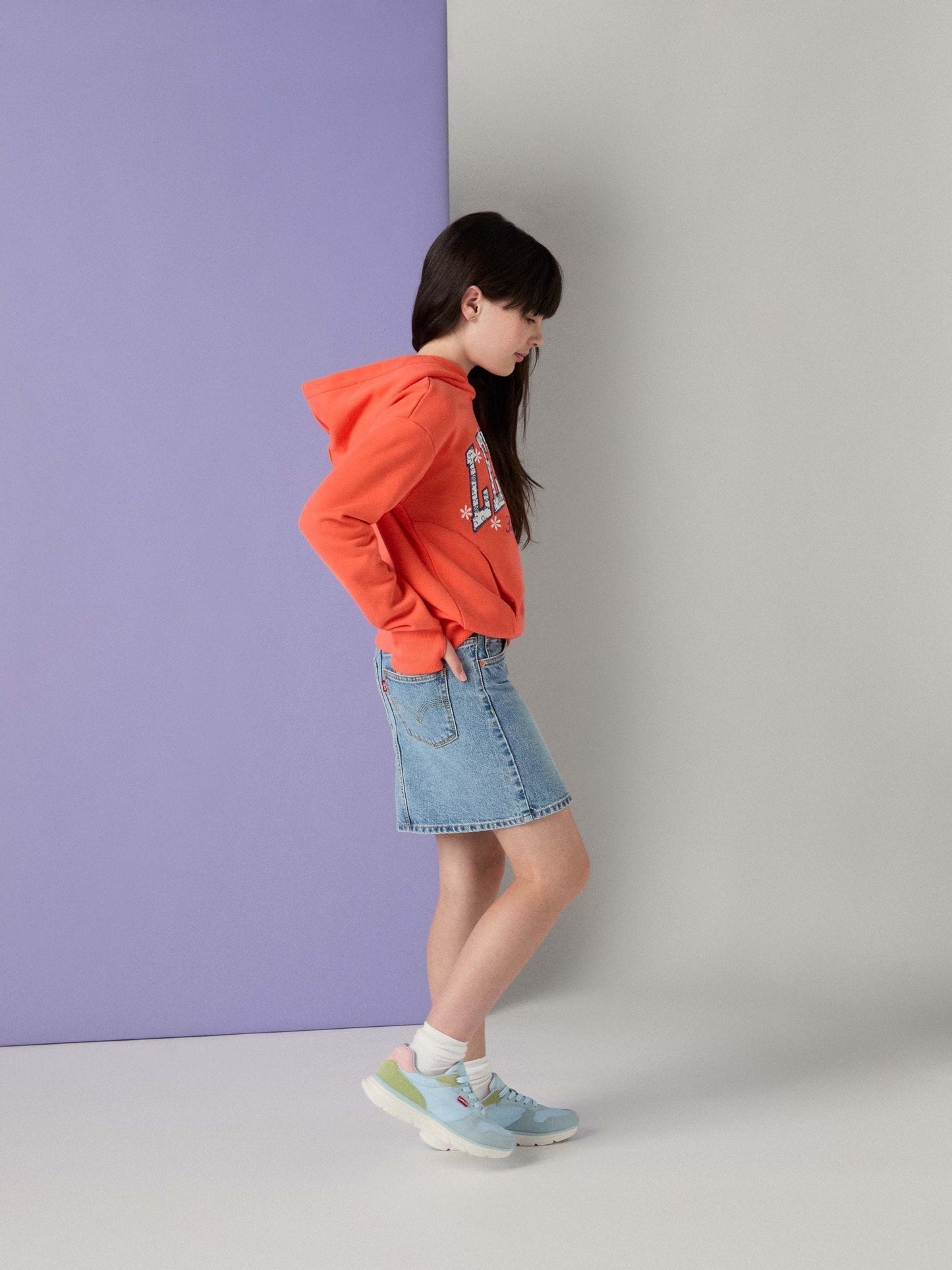 Dsiney Kidz - Levi's® Blue Icon Denim Mini Skirt image 2