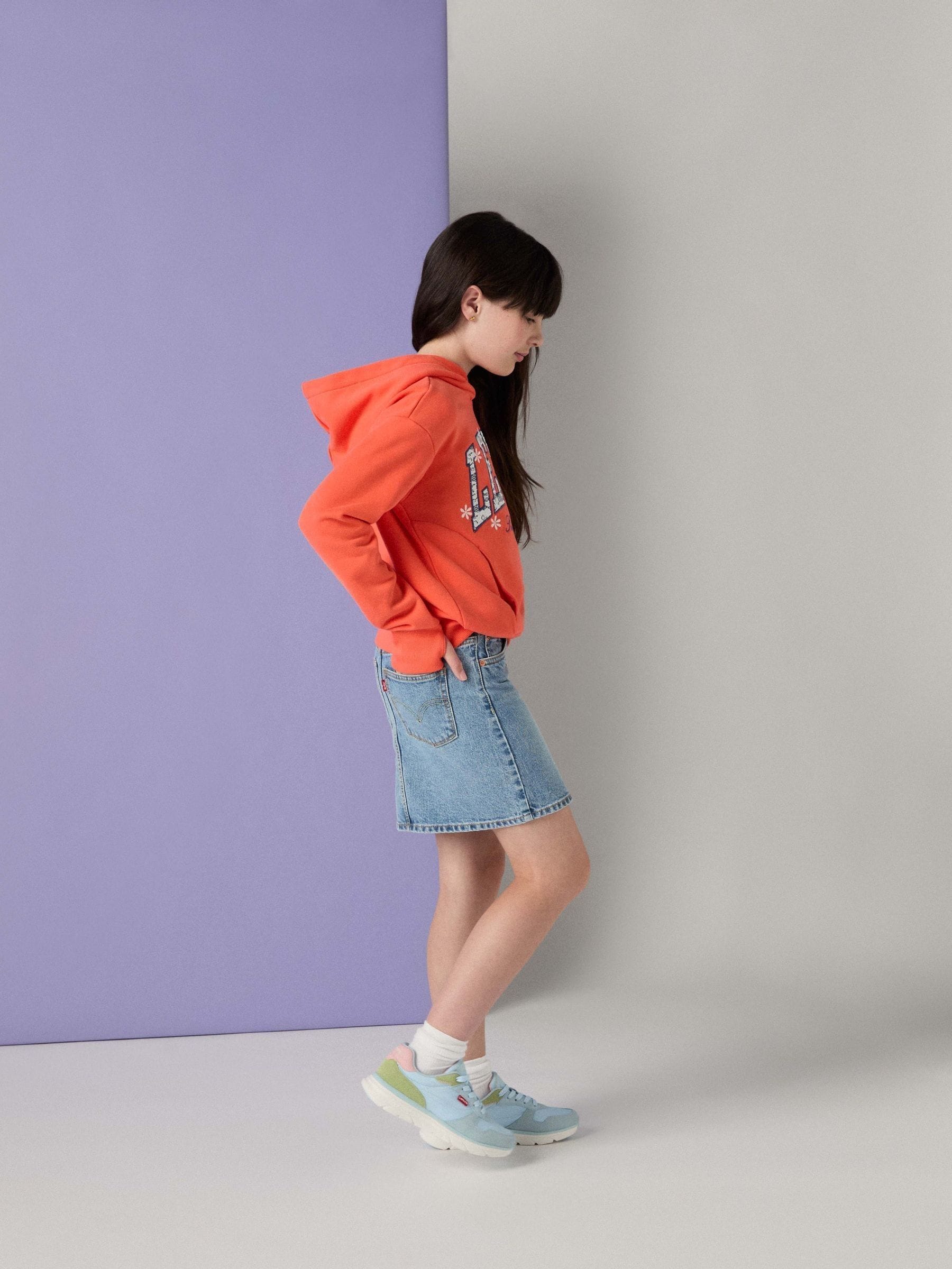 Dsiney Kidz - Levi's® Blue Icon Denim Mini Skirt image 2