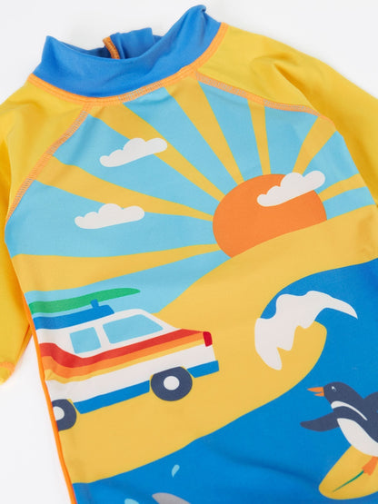 Frugi Yellow Little Sunsafe Suit image 3