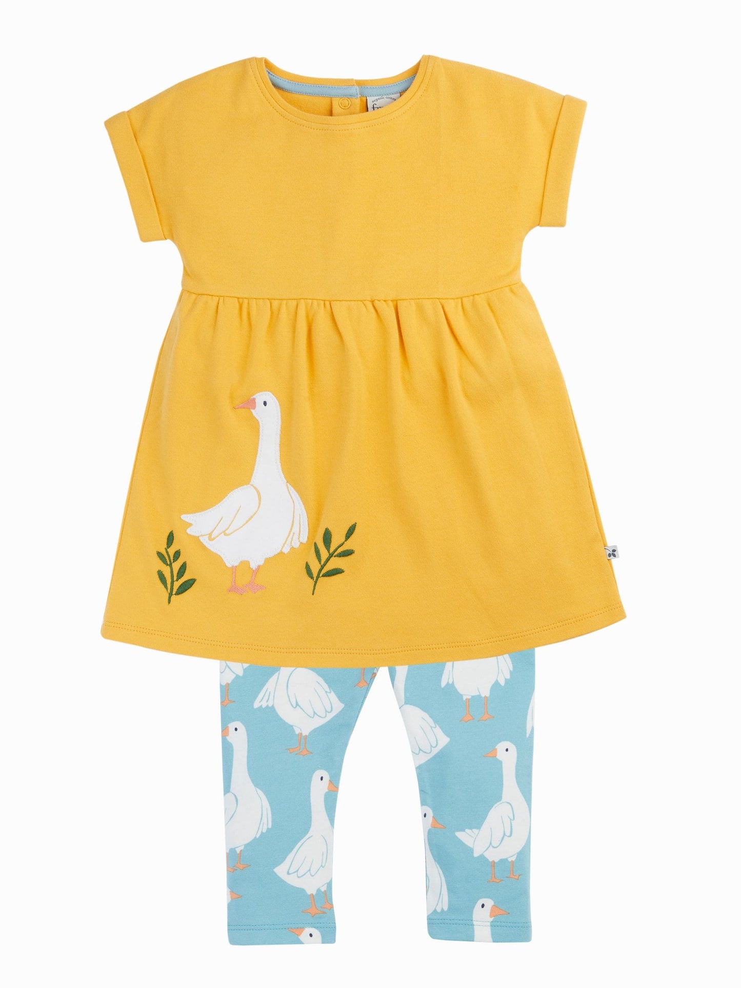 Frugi Yellow Mari Outfit Set image 2