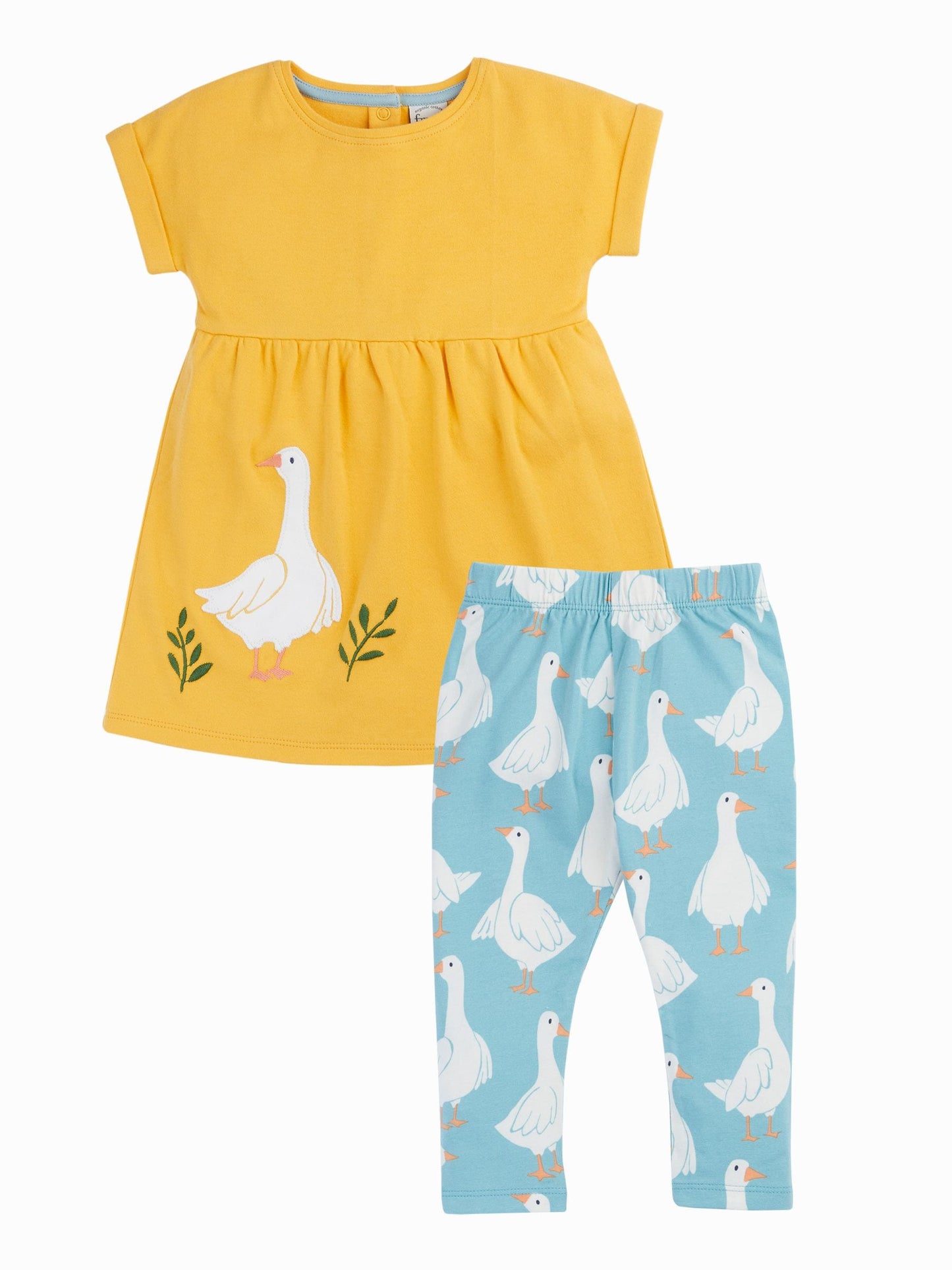 Frugi Yellow Mari Outfit Set image 3