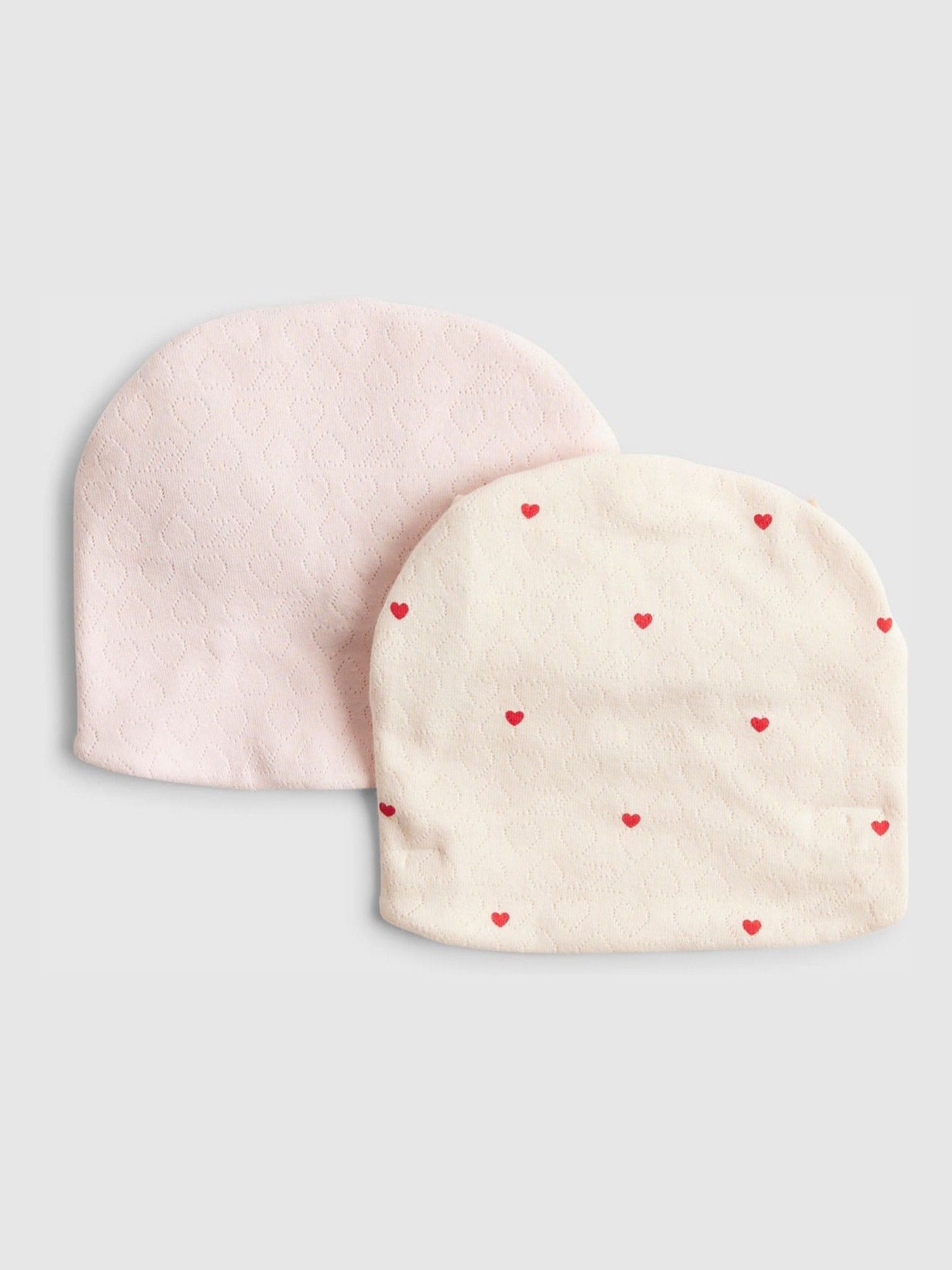 River Island Pink Floral Turban Set 2 Pack image 2